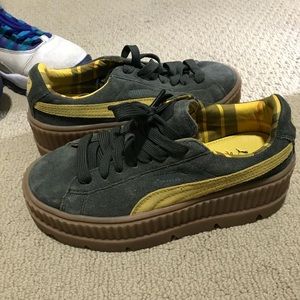 Puma fenty x Rihanna cleated creeper shoes